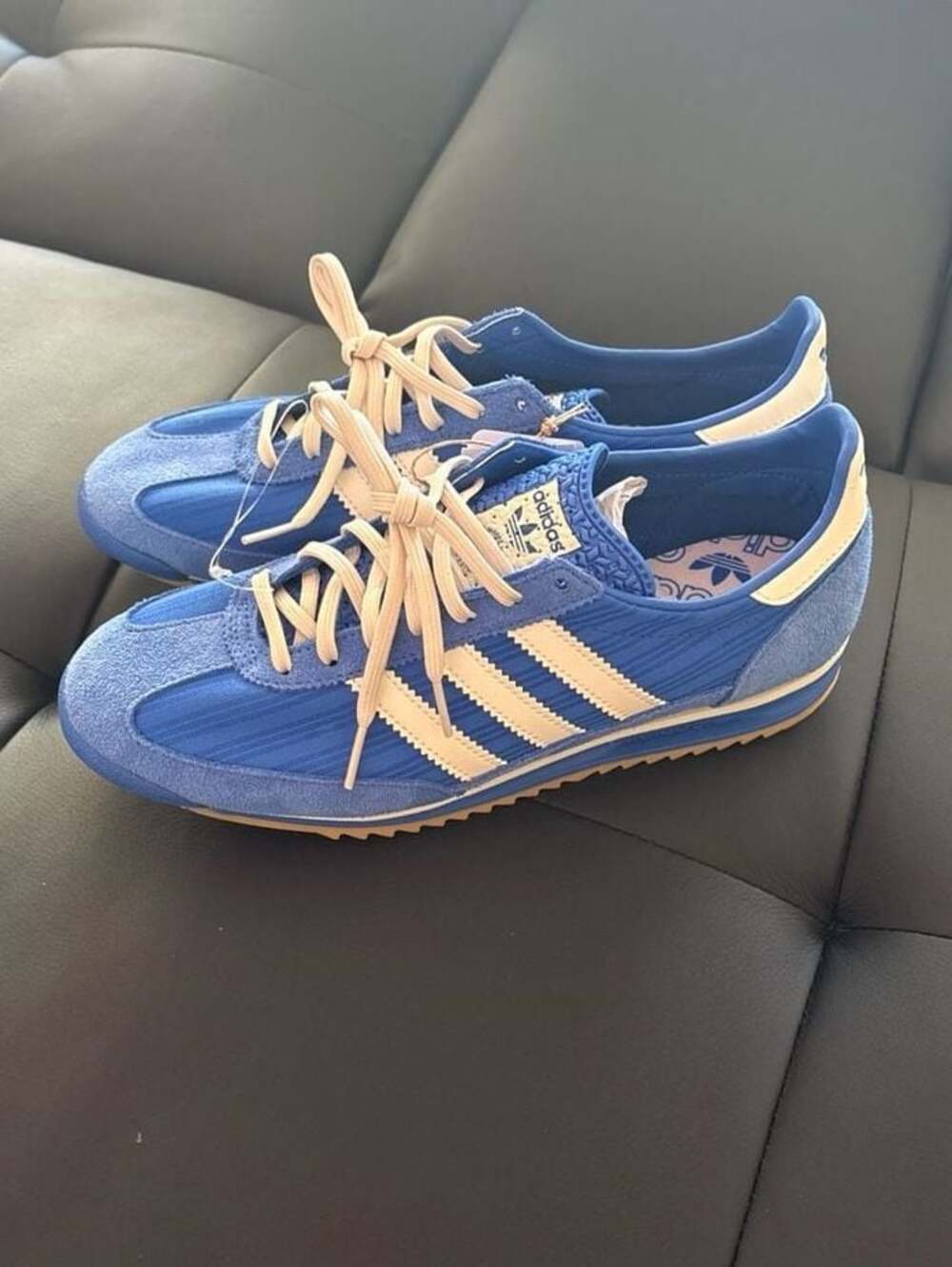 adidas Originals SL 72 RS Blue Core White Gum - Picture 3 of 8